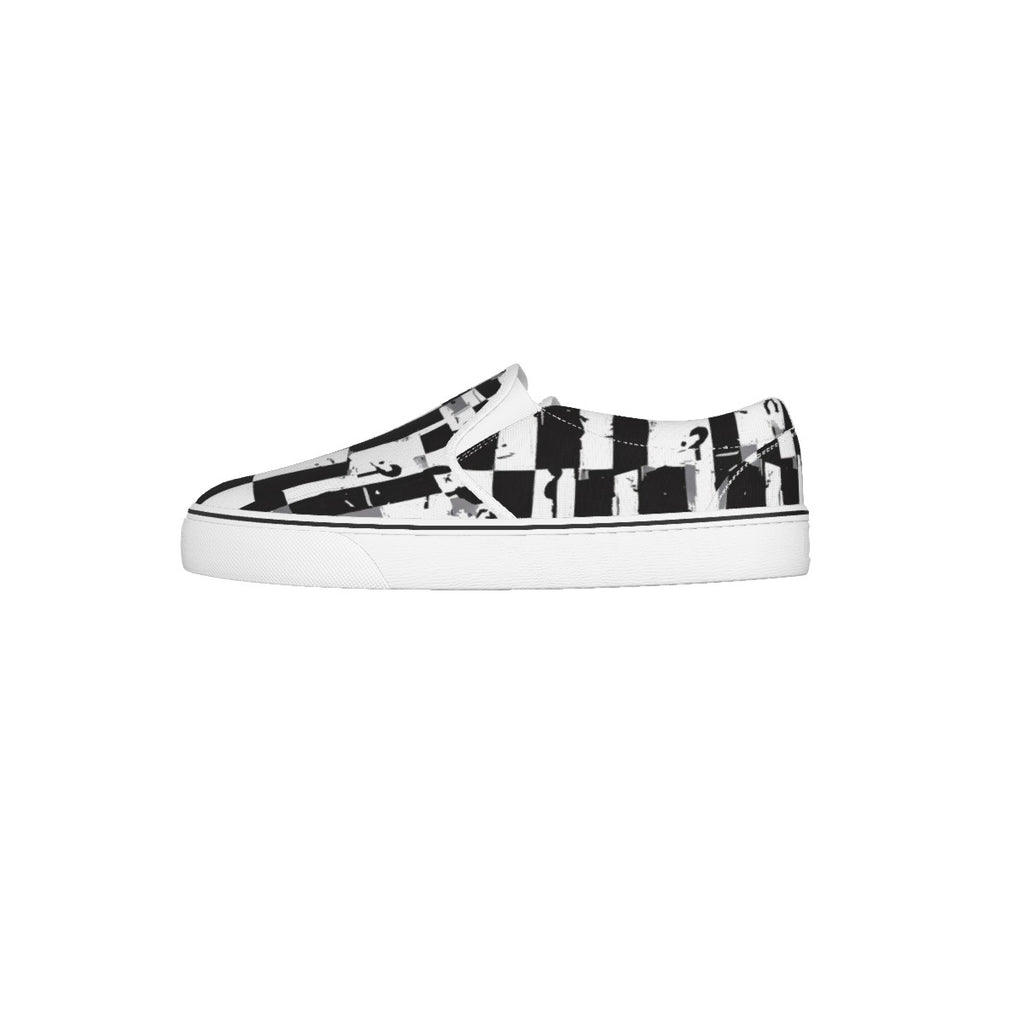 Check Mate Men's Slip On Sneakers
