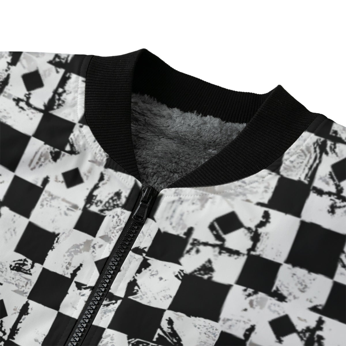 Check Mate Men’s Fleece Bomber Jacket