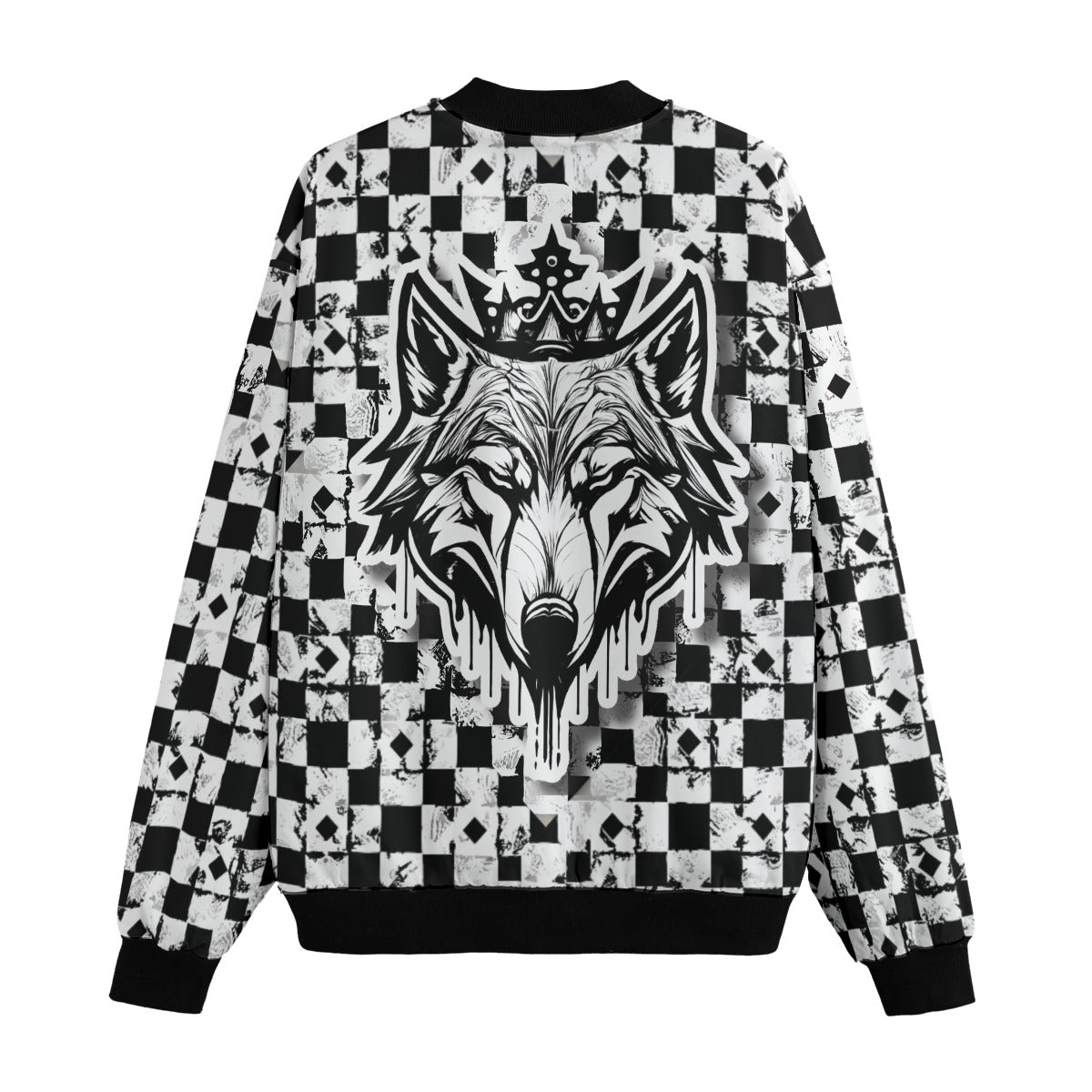 Check Mate Men’s Fleece Bomber Jacket