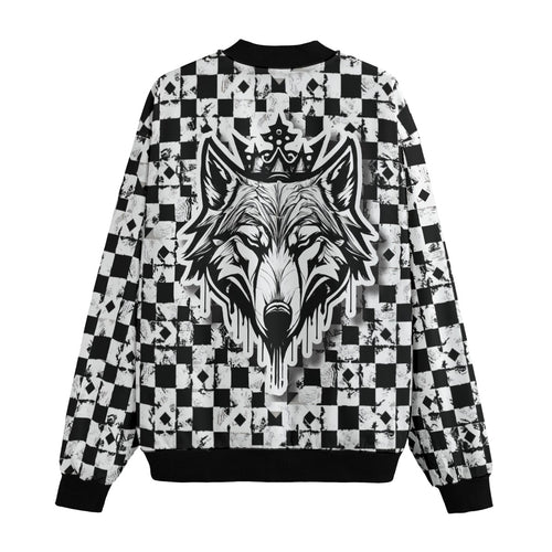 Check Mate Men’s Fleece Bomber Jacket