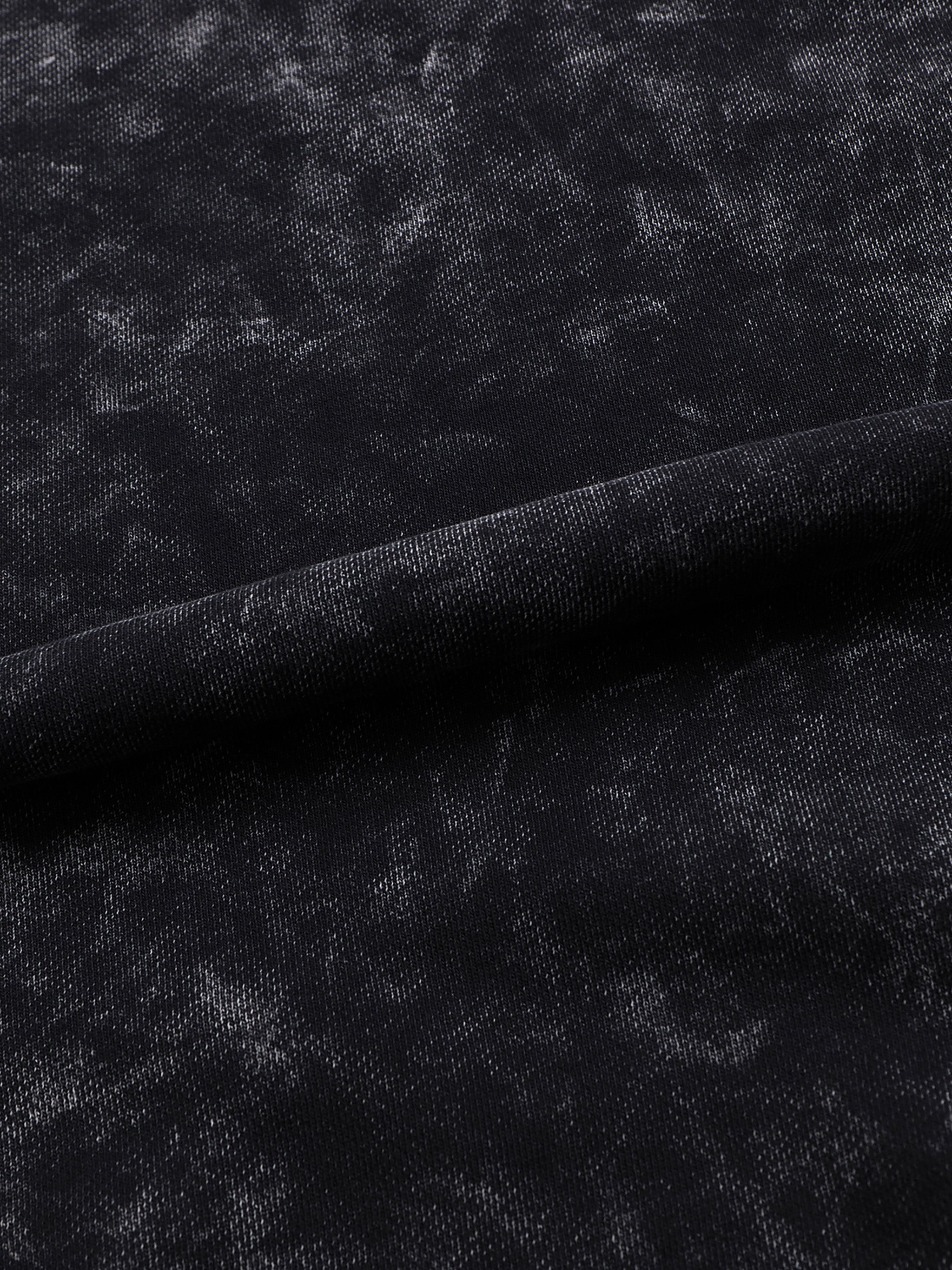 Snow Washed Hand-Frayed Sweatshirt